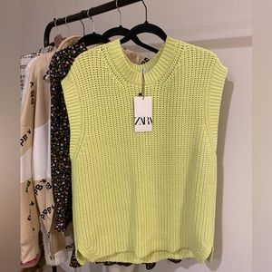 ZARA SLEEVELESS SWEATER/DRESS